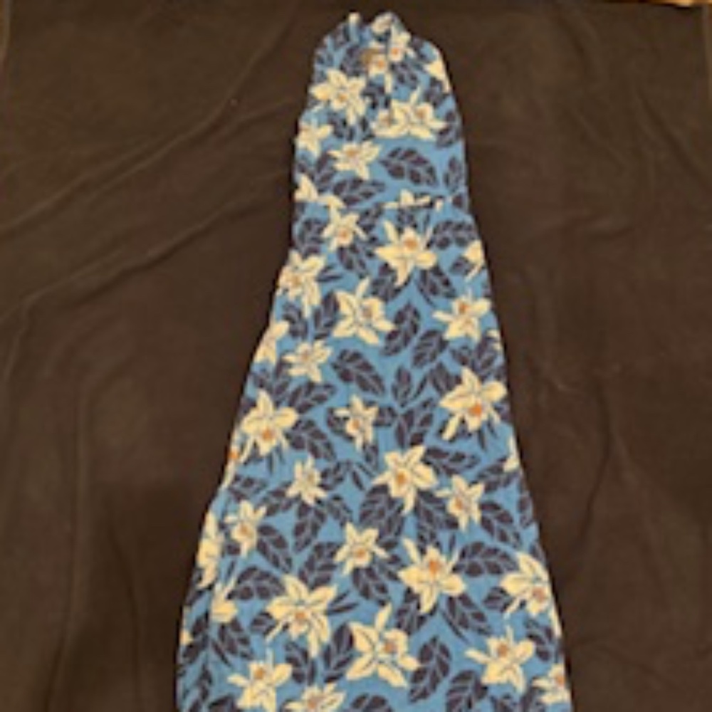 EUC Tommy Bahama Blue/White Maxi Dress, Medium, Originally $175!